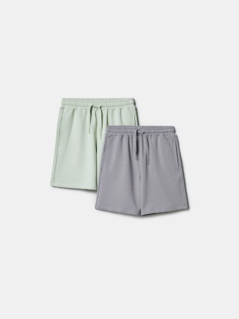 трикотажные базовые шорты для мальчиков, 2 шт. - детская одежда, обувь и аксессуары