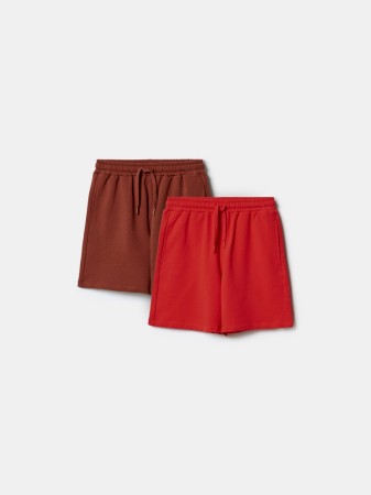 трикотажные базовые шорты для мальчиков, 2 шт. фотография