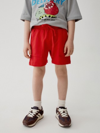 трикотажные базовые шорты для мальчиков фотография