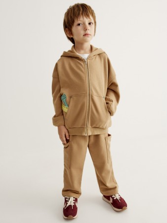 трикотажные брюки для мальчиков из коллекции art people с «обществом юных архитекторов» фотография