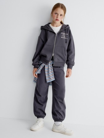 трикотажные брюки-парашюты для девочек - детская одежда, обувь и аксессуары для всех возрастов со стопперами 