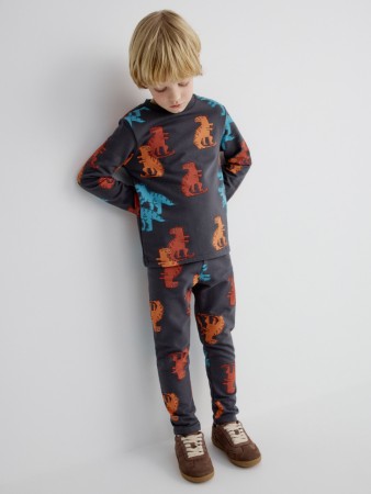 трикотажные брюки с начесом для мальчиков - детские брюки и бриджи для детей 