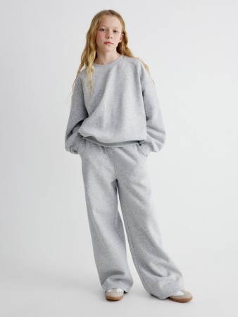 трикотажные широкие брюки для девочек - детская одежда, обувь и аксессуары для всех возрастов российская 