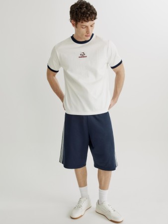 трикотажные шорты бермуды с лампасами - мужская одежда, обувь и аксессуары с лампасами 