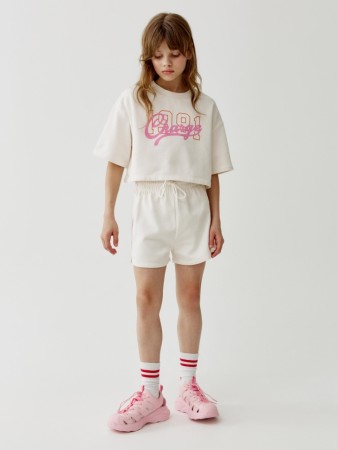 трикотажные шорты для девочек - детская одежда для детей 