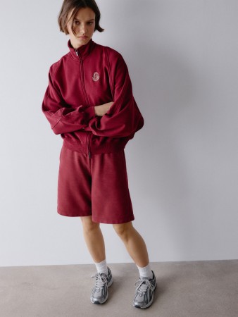 трикотажные шорты на резинке - женская одежда с поясом 