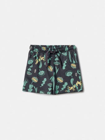 трикотажные шорты с принтом для мальчиков фотография