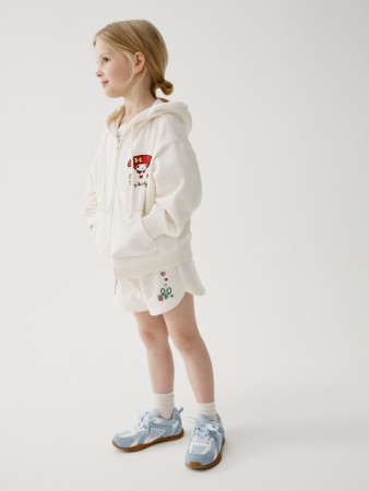 трикотажные шорты с принтом hello kitty my melody для девочек фотография