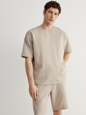 трикотажный костюм из футболки и шорт - мужская одежда, обувь и аксессуары трикотажная 