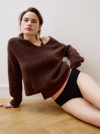 трусы слипы с кружевом - женское нижнее белье