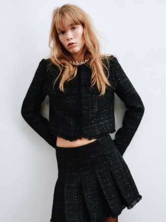 твидовый жакет из линейки sela young - женские жакеты для взрослых 