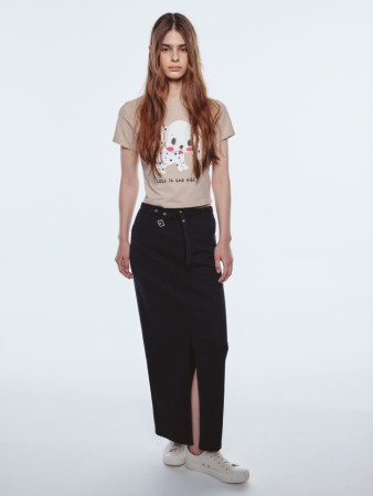 твилловая юбка макси из линейки  young - детская одежда для девочек 