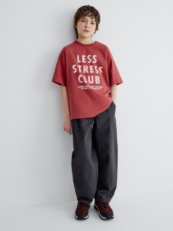 твиловые брюки на резинке для мальчиков фотография