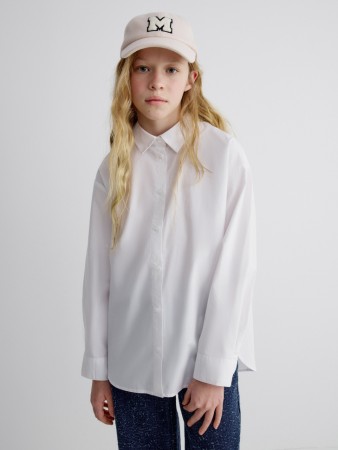 удлиненная рубашка для девочек фотография