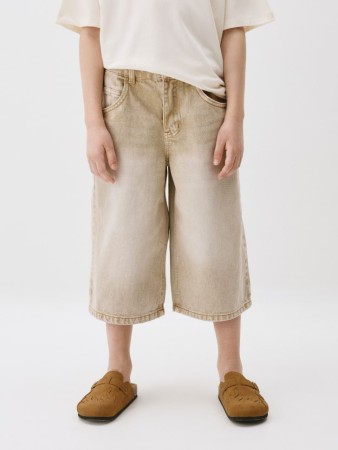 удлиненные джинсовые шорты детские фотография