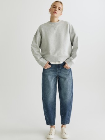 укороченные джинсы banana фотография