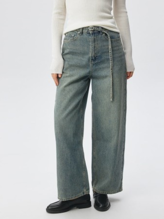 укороченные джинсы tapered фотография