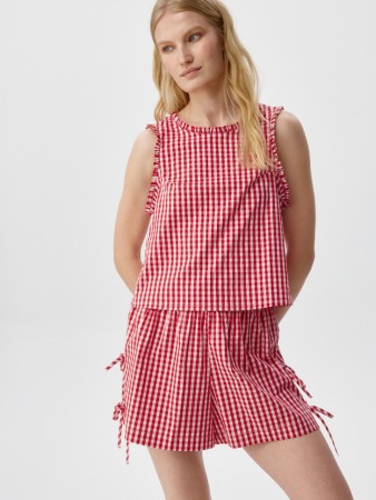 укороченный домашний топ - женская домашняя одежда