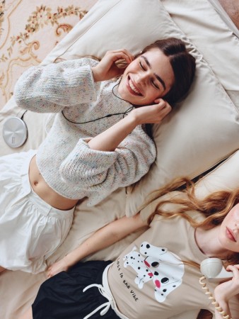 укороченный джемпер из линейки  young - детская одежда удлиненная 