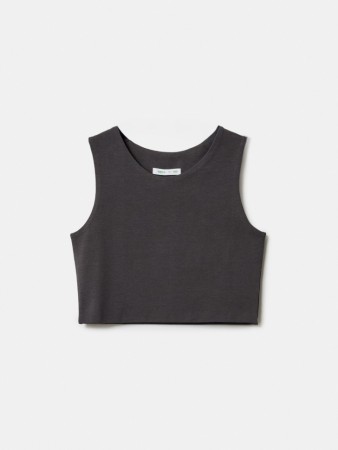 укороченный топ для девочек - детская одежда трикотажная 