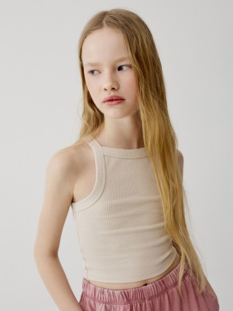 укороченный топ с эффектом стирки для девочек - детская одежда, обувь и аксессуары для всех возрастов российская 