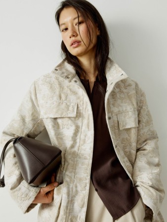 утепленная жаккардовая парка - женские куртки и пуховики жаккардовые 