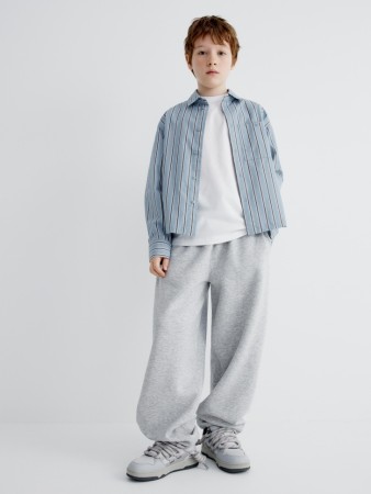 утепленные джоггеры для мальчиков - детская одежда, обувь и аксессуары для всех возрастов однотонная 