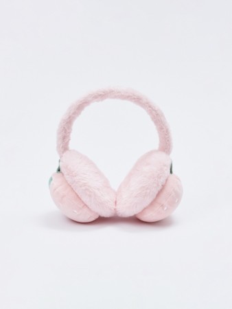 утепленные меховые наушники для девочек - аксессуары российские 