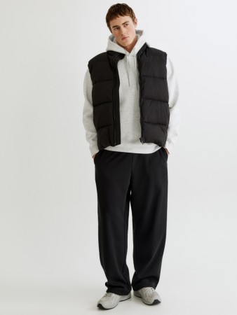 утепленный жилет с термостежкой - мужские жилеты из твила 