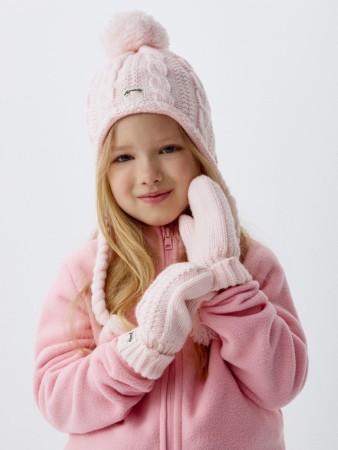 варежки на флисовой подкладке для девочек фотография