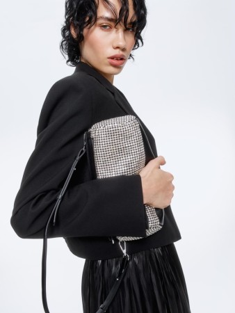 вечерняя сумка хендбэг со стразами - женские аксессуары для взрослых 