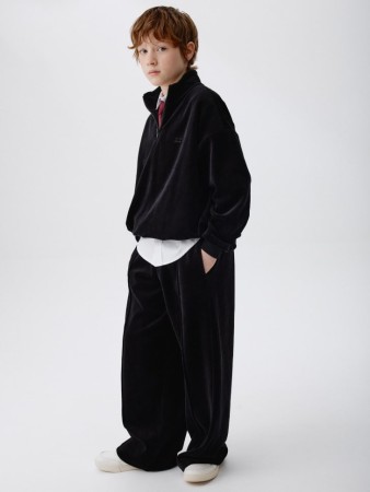 велюровые брюки baggy для мальчиков - детская одежда, обувь и аксессуары со стрелками 