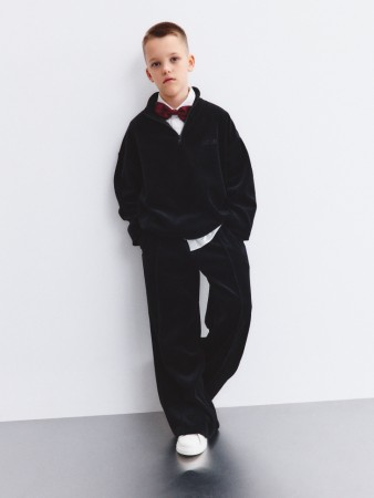 велюровые брюки baggy для мальчиков - джинсы и брюки велюровые 