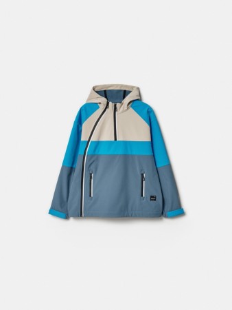 ветровка из softshell на флисе для мальчиков фотография