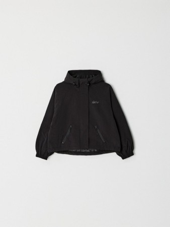 ветровка с капюшоном для девочек - детская одежда, обувь и аксессуары для всех возрастов на кнопках 