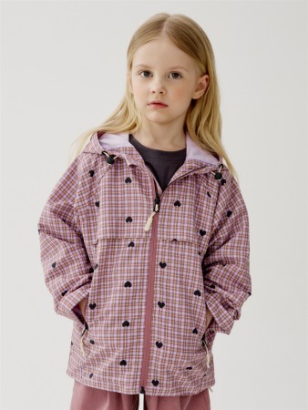 ветровка с принтом для девочек - куртки