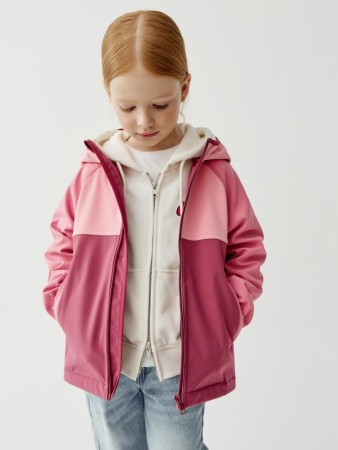 ветровка softshell на флисе для девочек - детская одежда, обувь и аксессуары для всех возрастов sela 