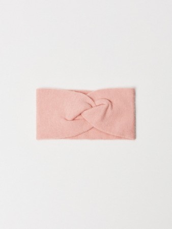 вязаная повязка на голову для девочек фотография