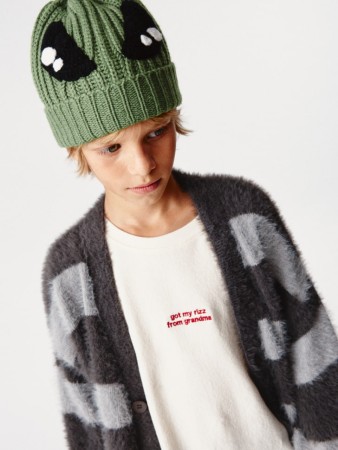 вязаная шапка-бини для мальчиков - детская одежда, обувь и аксессуары для всех возрастов с отворотом 