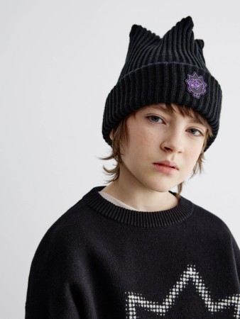 вязаная шапка для мальчиков  x смешарики фотография