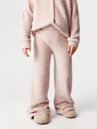 вязаные брюки с люрексом для девочек - детская одежда, обувь и аксессуары для всех возрастов для детей 