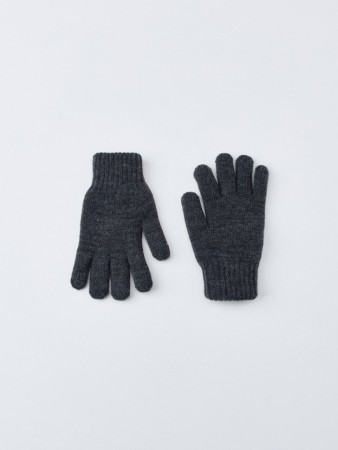 вязаные перчатки на подкладке детские фотография