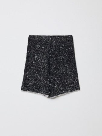 вязаные шорты с люрексом для девочек - детская одежда, обувь и аксессуары для всех возрастов из люрекса 