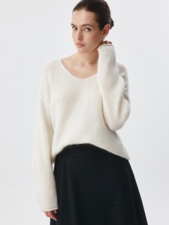 вязаный джемпер из смесовой шерсти - джемперы, свитеры и кардиганы для взрослых 