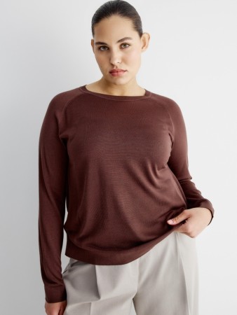 вязаный джемпер из смесовой вискозы - женская одежда, обувь и аксессуары трикотажная 