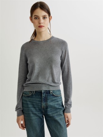 вязаный джемпер из тенселя и шерсти премиум качества - женская одежда, обувь и аксессуары из тенселя 