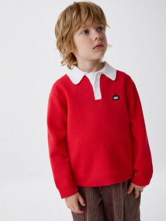 вязаный джемпер с воротником для мальчиков - детская одежда, обувь и аксессуары для всех возрастов с воротом 