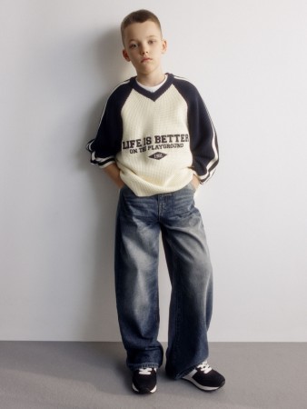 вязаный джемпер с вышивкой для мальчиков - детские джемперы