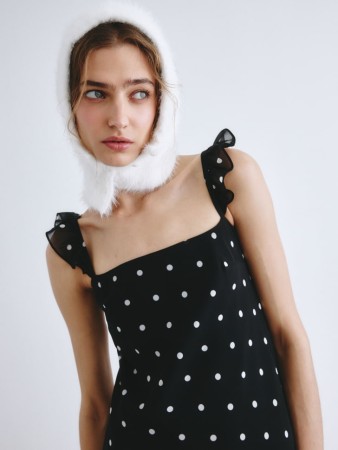 вязаный капор из линейки  young - детская одежда, обувь и аксессуары для всех возрастов для девочек 