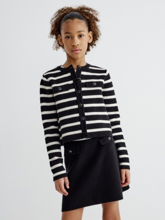 вязаный кардиган для девочек - детская одежда для детей 